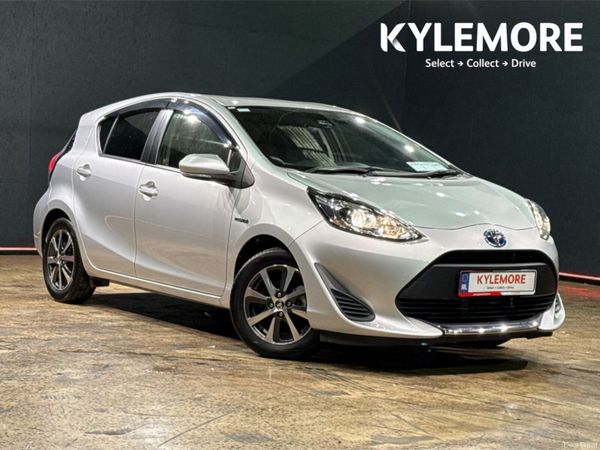 Toyota Aqua Hatchback, Petrol Hybrid, 2019, Silver
