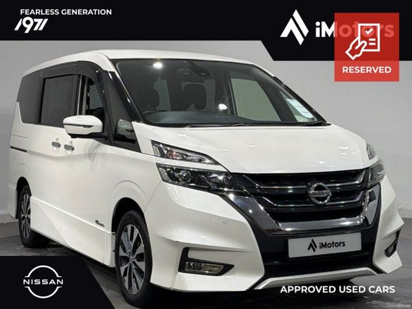 Nissan Serena SUV, Petrol Hybrid, 2017, White