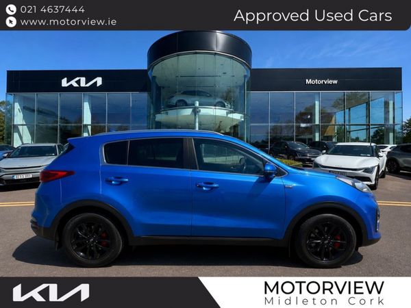 Kia Sportage SUV, Diesel Hybrid, 2021, Blue