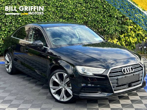 Audi A3 Saloon, Petrol, 2017, Black