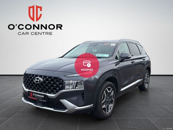 Hyundai Santa Fe Estate, Petrol Plug-in Hybrid, 2022, Blue