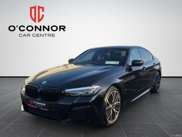 BMW 5-Series Saloon, Petrol, 2022, Black