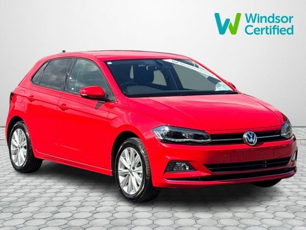 Volkswagen Polo Hatchback, Petrol, 2019, Red