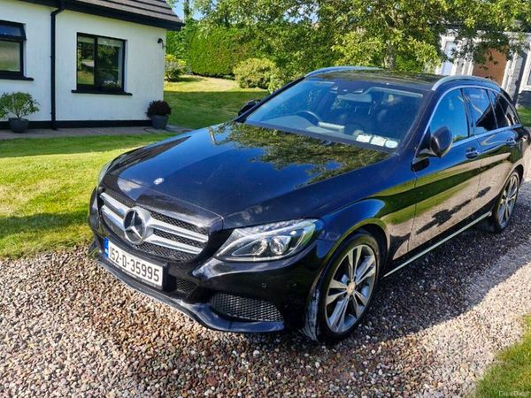 Mercedes-Benz C-Class Estate, Petrol Plug-in Hybrid, 2015, Black