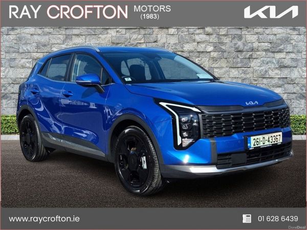 Kia Sportage SUV, Petrol Plug-in Hybrid, 2026, Blue