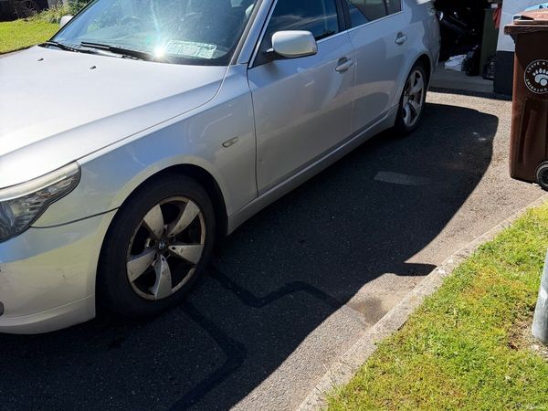 BMW 5-Series Saloon, Diesel, 2008, Silver