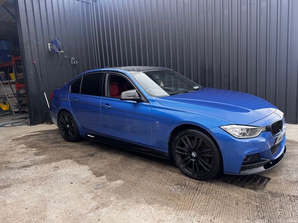 BMW 3-Series Saloon, Diesel, 2014, Blue