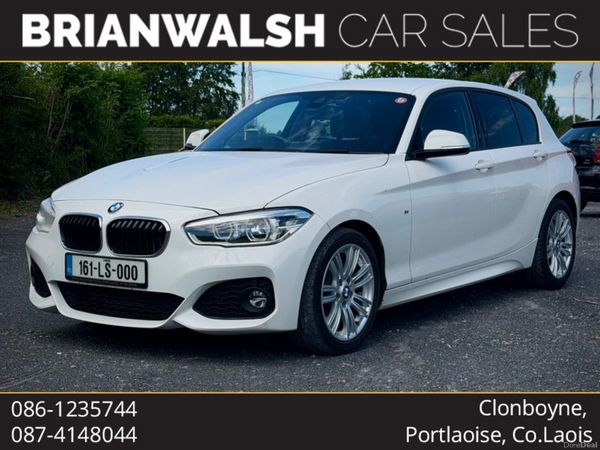 BMW 1-Series Hatchback, Diesel, 2016, White