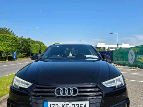 Audi A4 Saloon, Petrol, 2017, Black