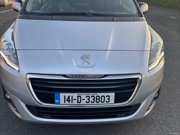 Peugeot 5008 MPV, Diesel, 2014, Silver