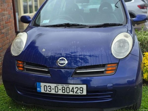 Nissan Micra Hatchback, Petrol, 2003, Blue