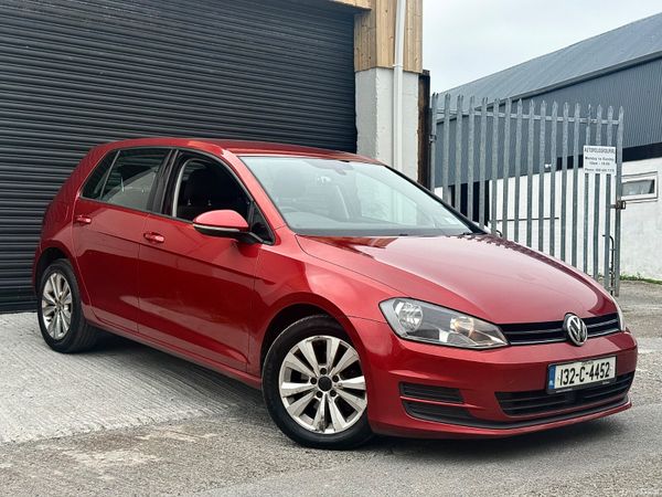 Volkswagen Golf Hatchback, Diesel, 2013, Red