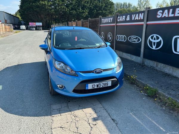 Ford Fiesta Hatchback, Petrol, 2012, Blue