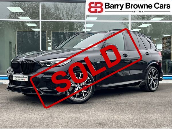 BMW X5 SUV, Petrol Plug-in Hybrid, 2023, Black