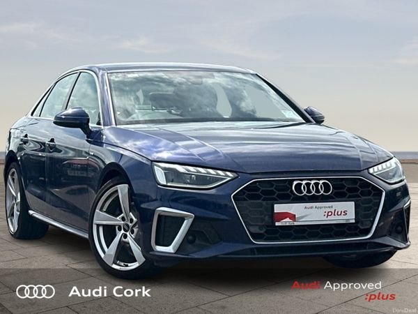 Audi A4 Saloon, Diesel, 2023, Blue