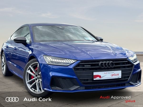 Audi A7 Hatchback, Petrol Plug-in Hybrid, 2023, Blue