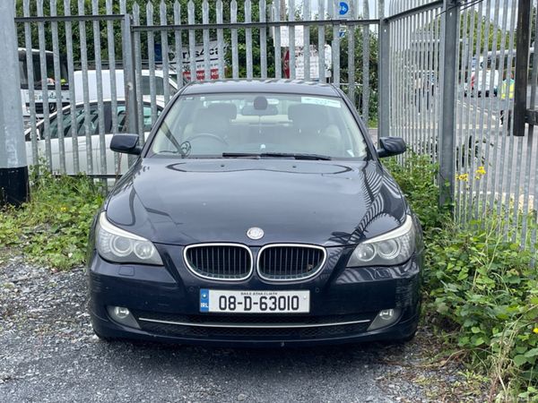BMW 5-Series Saloon, Diesel, 2008, Blue