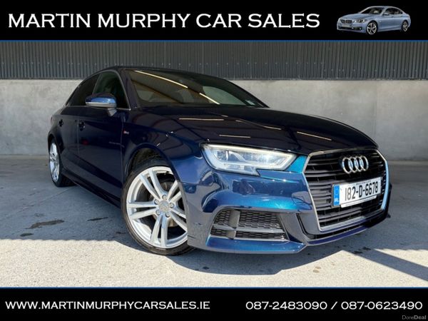 Audi A3 Saloon, Diesel, 2018, Blue