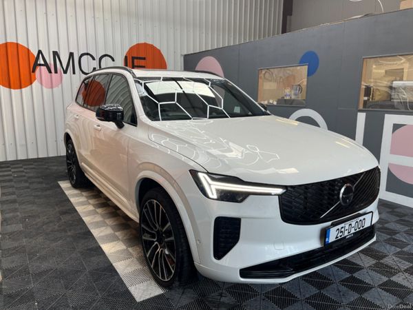 Volvo XC90 SUV, Petrol Plug-in Hybrid, 2025, White