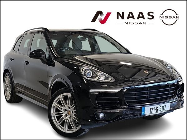 Porsche Cayenne Estate, Petrol Plug-in Hybrid, 2017, Black