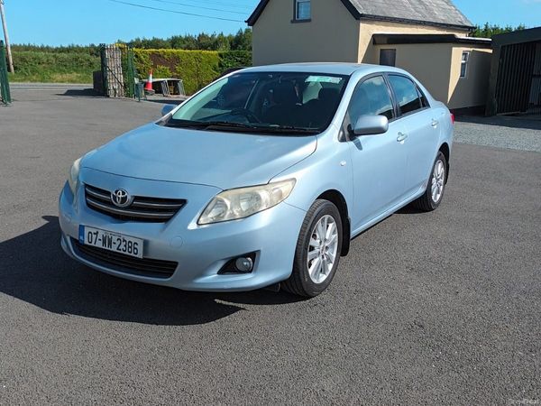 Toyota Corolla Saloon, Petrol, 2007, Blue