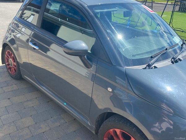 Fiat 500 Hatchback, Petrol, 2014, Grey