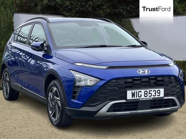 Hyundai Bayon SUV, Petrol Hybrid, 2023, Blue