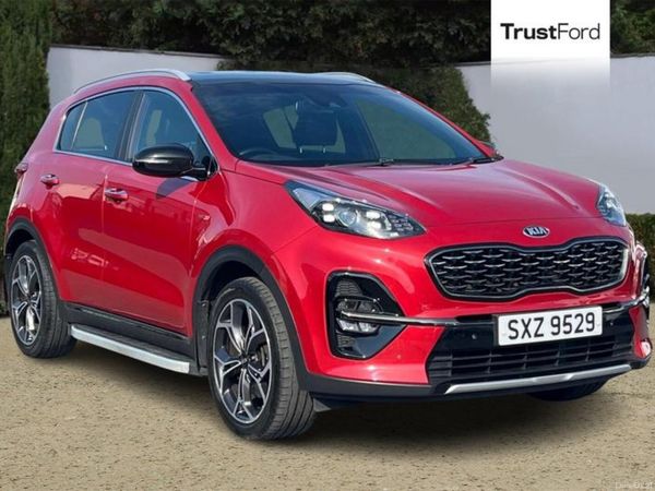 Kia Sportage Estate, Diesel, 2020, Red