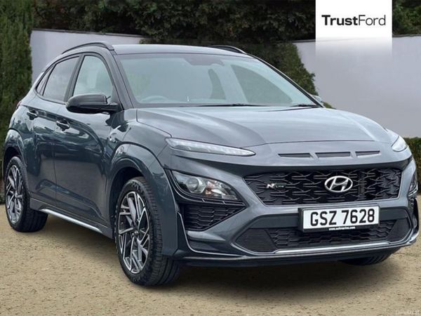 Hyundai KONA SUV, Petrol Hybrid, 2023, Grey