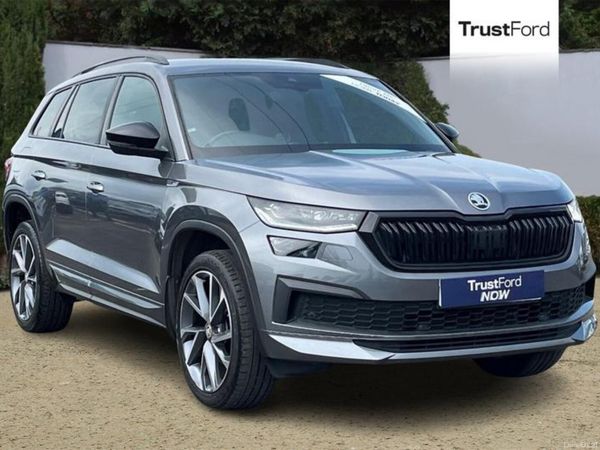 Skoda Kodiaq Estate, Petrol, 2023, Grey