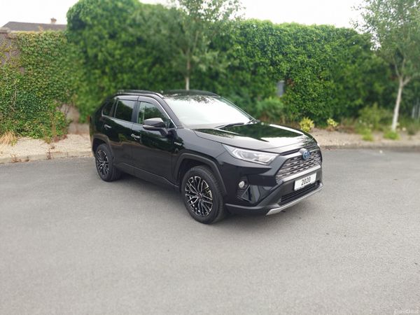 Toyota RAV4 SUV, Petrol Hybrid, 2020, Black