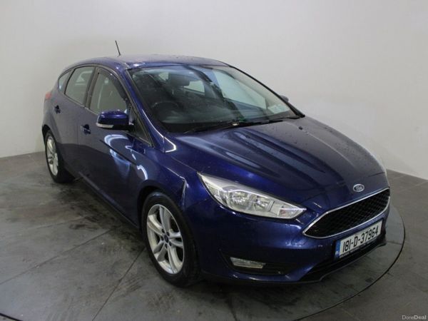 Ford Focus Hatchback, Diesel, 2018, Blue