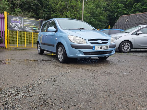 Hyundai Getz Hatchback, Petrol, 2007, Blue