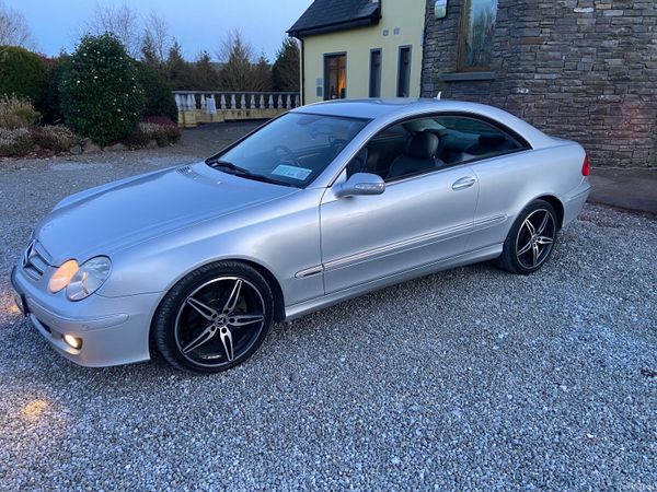 Mercedes-Benz CLK Coupe, Petrol, 2008, Silver