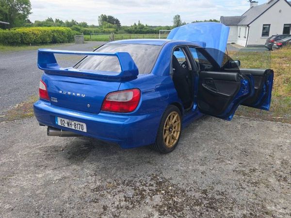 Subaru Impreza Saloon, Petrol, 2002, Blue