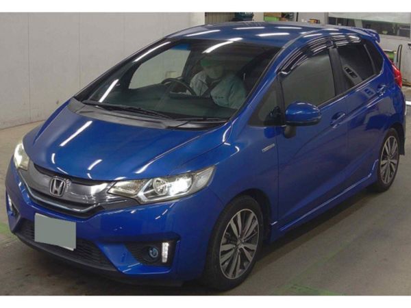 Honda Fit Hatchback, Petrol Hybrid, 2014, Blue