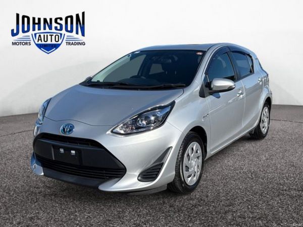 Toyota Aqua Hatchback, Petrol, 2018, Silver