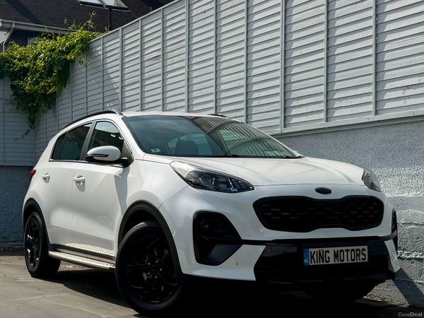 Kia Sportage SUV, Diesel Hybrid, 2021, White