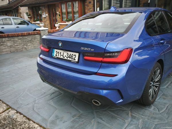 BMW 3-Series Saloon, Petrol Plug-in Hybrid, 2021, Blue