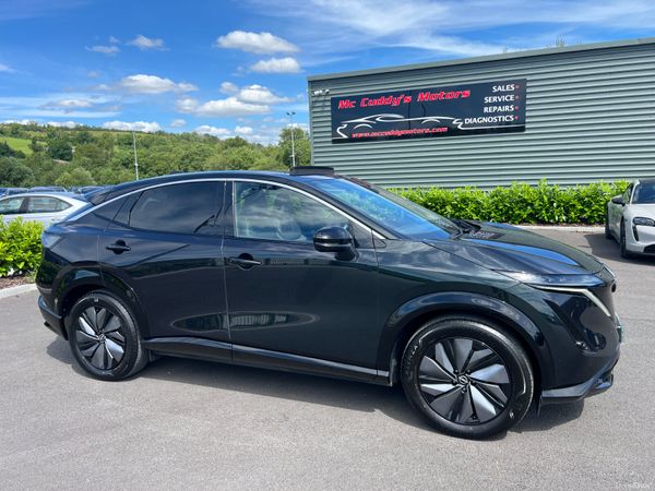 Nissan Ariya SUV, Electric, 2024, Green