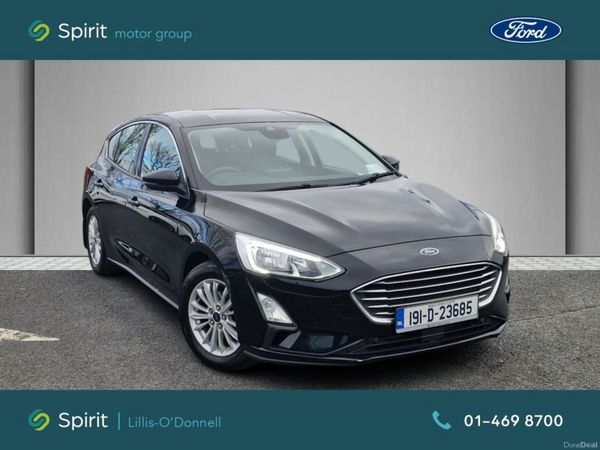 Ford Focus Hatchback, Petrol, 2019, Black
