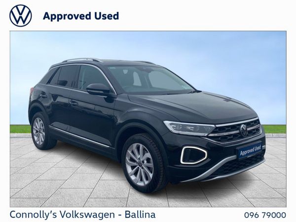 Volkswagen T-Roc SUV, Petrol, 2023, Black