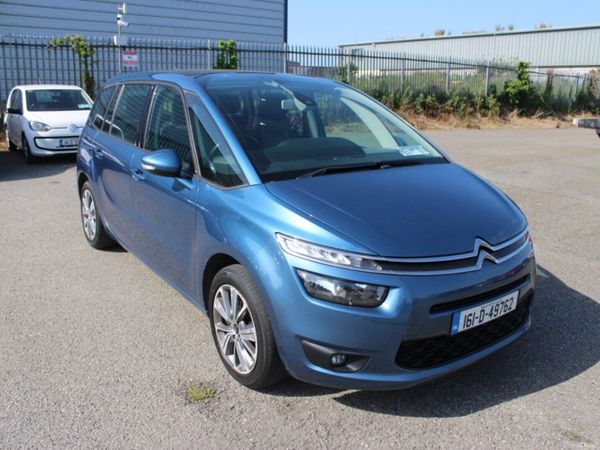Citroen Grand C4 Picasso Hatchback, Diesel, 2016, Blue
