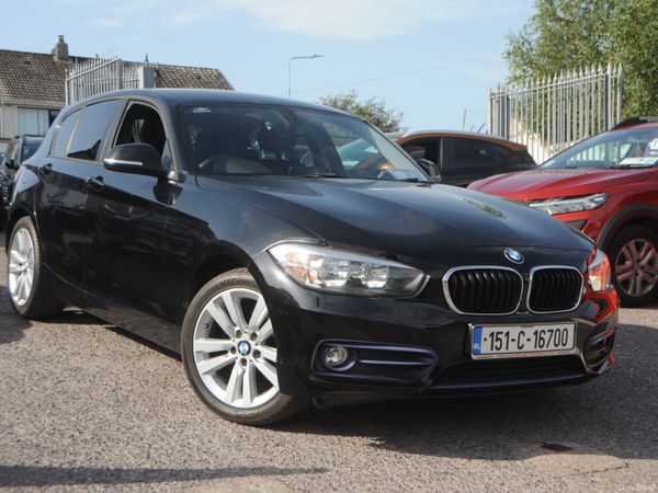 BMW 1-Series Hatchback, Diesel, 2015, Black