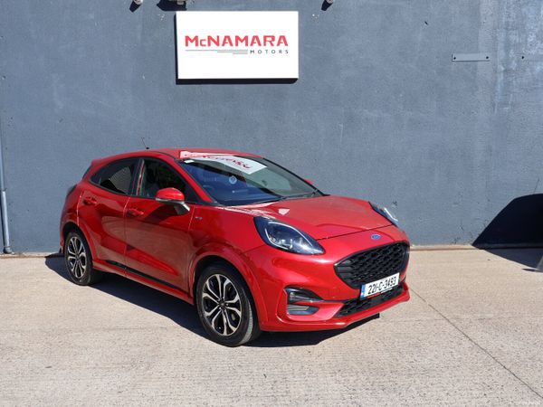 Ford Puma MPV, Petrol Hybrid, 2022, Red