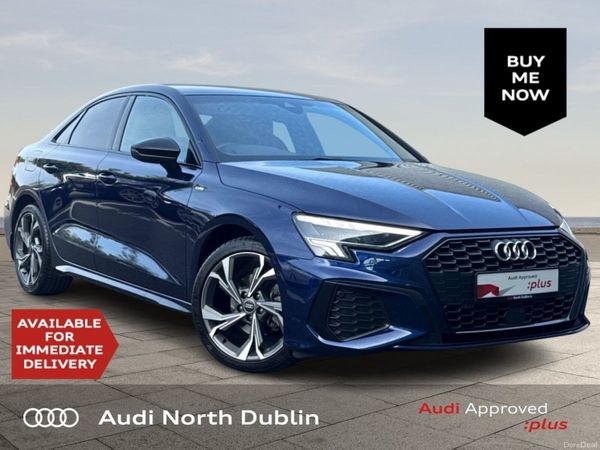 Audi A3 Saloon, Petrol, 2023, Blue