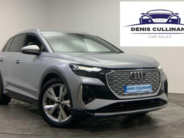 Audi Q4 e-tron SUV, Electric, 2024, Blue