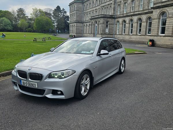 BMW 5-Series Estate, Diesel, 2016, Silver