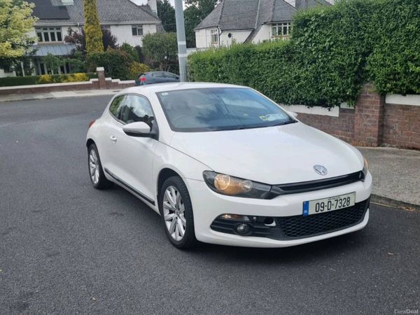Volkswagen Scirocco Hatchback, Petrol, 2009, White