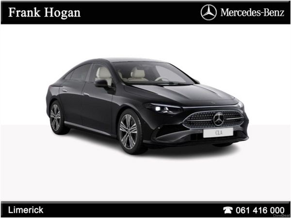 Mercedes-Benz CLA Coupe, Petrol Hybrid, 2026, Black